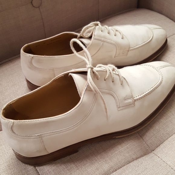 Bally men\'s shoes. creme color main image 4